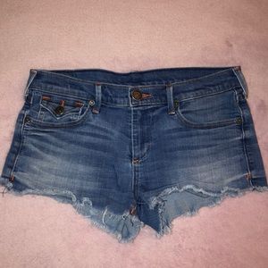 💕True Religion Jean shorts